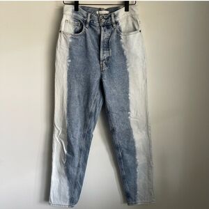 Pacsun two tone ultra high rise slim jeans size 26